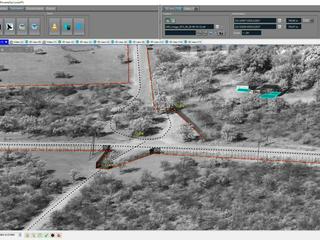 Imagery exploitation and analysis of a road