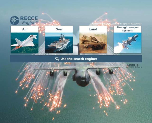 RECCE engine adapted to all domains: air, land sea and for strategic weapons