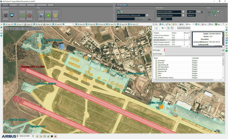 Airport land use and aircrafts and runway classification